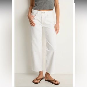AMO Women's White Flare & Wide Leg Jeans